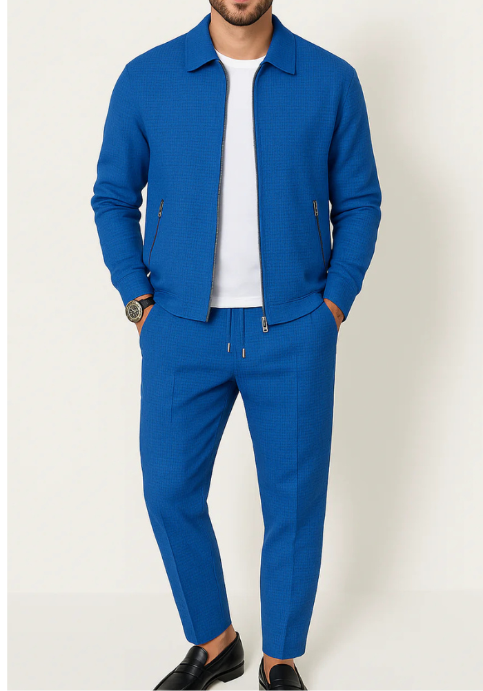 Męski Smart Casual Zestaw Co-Ord | Dwuczęściowy